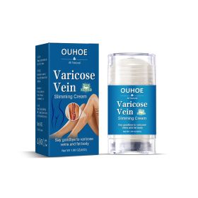 OUHOE Varicose Vein Slimming Cream, Vein Care s Leg Muscle Swelling Earthworm Leg Slimming Cream