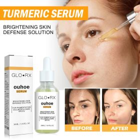 OUHOE Turmeric Spot Serum, Lighten Freckle Spots Brightening Skin Hydrating Serum